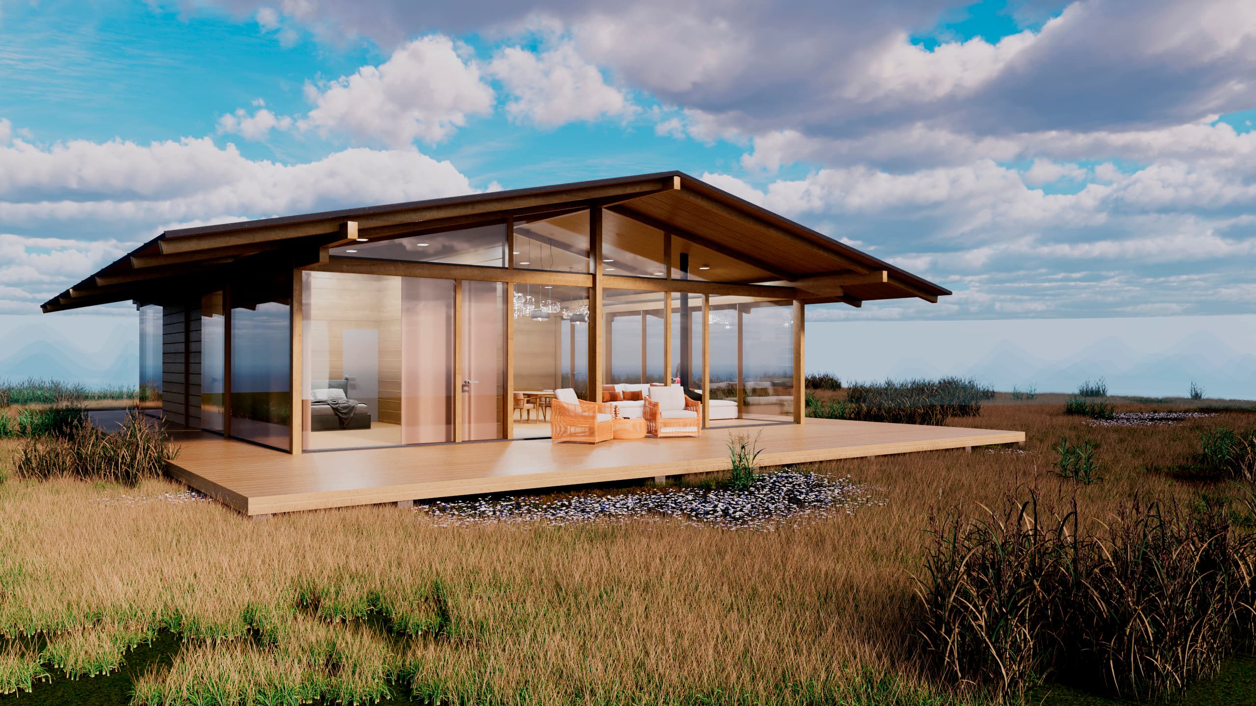 Архитектурный проект VOV Architects - частный дом